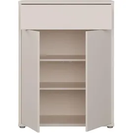 Forte Alice Springs 74,5 x 99,1 x 34,9 cm mit 2 Türen und 1 Schublade / Beige
