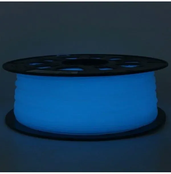 PLA-ST 1.75 mm 1 kg Glow in dark blue