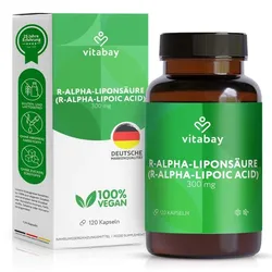 R-ALPHA-LIPONSÄURE 300 mg mit Thioctsäure Kapseln 120 St.