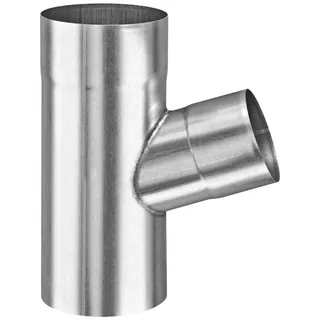 Grömo Grömo, zink Rohrabzweig titanzink 60° ø100/100, 62984