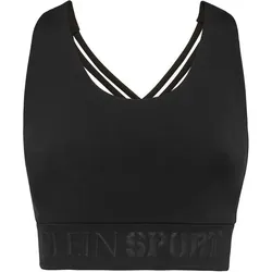 PLEIN SPORT Damen BH W Sport BH, Schwarz, S