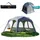 Skandika Lundholm 462 Quick-Start 2,3 x 2,3 m inkl. 2 Seitenteile Grau
