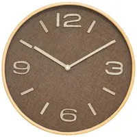 Atmosphera Créateur d'intérieur Wanduhr in braun | Uhr Ellis