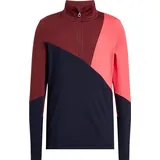 Mc Kinley McKINLEY Fleecepullover Ki.-Funktions-Shirt Ikay II J 905 NAVY DARK/RED WINE/P 140