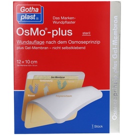 Gothaplast OsMo-plus Wundauflage steril 12x10cm