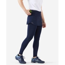 Damen Tennisrock mit Leggings ‒ Dry Hip Ball blau/schwarz, blau, XS