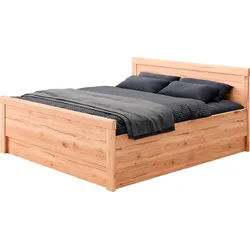 Einzelbett PRIESS "Arnsberg", braun (astkernbuche), B:188cm L:208cm, Betten, Bettgestell Kinder-Einzelbett, Komfortliegehöhe