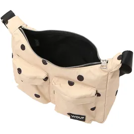WOUF Downtown Umhängetasche Synthetik Beige/Schwarz
