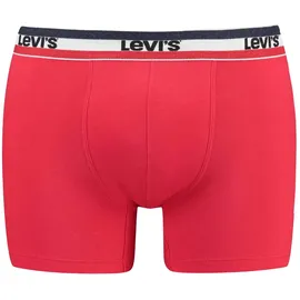 Levi's Herren 6er Pack /Rot/Grau | Blau S