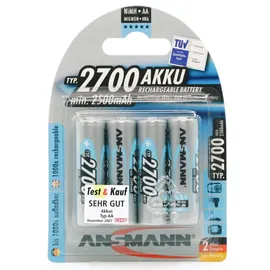 Ansmann Mignon AA 2700 mAh 4 St.