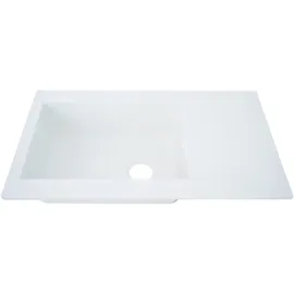 Respekta Denver 86 x 50 cm weiß + Handbetätigung