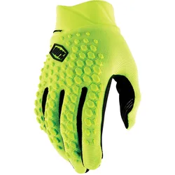 100% Geomatic Fahrrad Handschuhe, gelb, Größe L für Männer