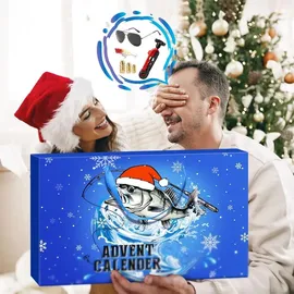 luxuskollektion Adventskalender 2024 Männer Teenager Jungen Angeln Werkzeug