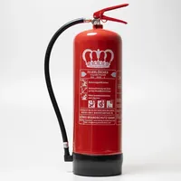 König 12 kg Pulverlöscher ABC Dauerdruck 15 LE DIN EN3 inkl. 1 x Wandhalter und 1 x Instandhaltungsnachweis Gültigkeit 2 Jahre, König Brandschutz