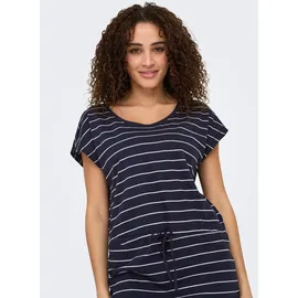 Only Shirtkleid Blau Gestreift 34