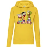 Cartoon Network Ed, Edd n Eddy Hoodie Gelb XXL
