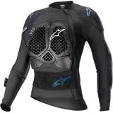 Alpinestars Stella Bionic Action V2 Protektorenjacke Schwarz/türkis S