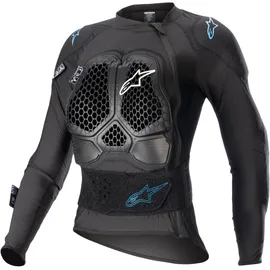 Alpinestars Stella Bionic Action V2 Protektorenjacke Schwarz/türkis S