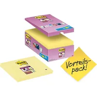 Post-it Super Sticky Notes Haftnotizen extrastark gelb, 14 Blöcke + GRATIS 2 Blöcke