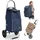 Sekey Einkaufstrolley Blau 50L