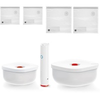 Guzzini SAVE IT Vakuum-Behälter mit Beutel und Pumpe, 7