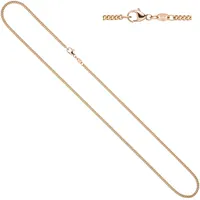 Goldkette JOBO Halsketten Gr. Roségold 585, L: 50cm, rosegold (roségold 585) Damen Panzerkette 585 Roségold 50 cm 2,0 mm