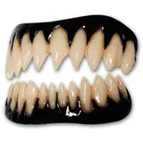 Dental Distortions Black Pennywise FX Fangs 2.0 Evil Clown Kostüm Zähne, Schwarz, Mittel - M