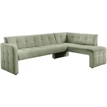 exxpo - sofa fashion Essbank EXXPO - SOFA FASHION "Barista, bequem und elegant, hohe Bodenfreiheit", grün (mint), B:245cm H:83cm T:159cm, Sitzbänke, Essbank, Eckbank Barista bequem und elegant, hochwertige Detailverarbeitung