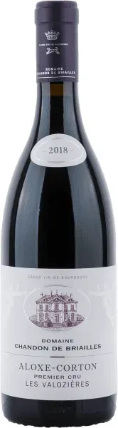 Aloxe-Corton 1er Cru Les Valozières rouge Chandon de Briailles 2018 BIO