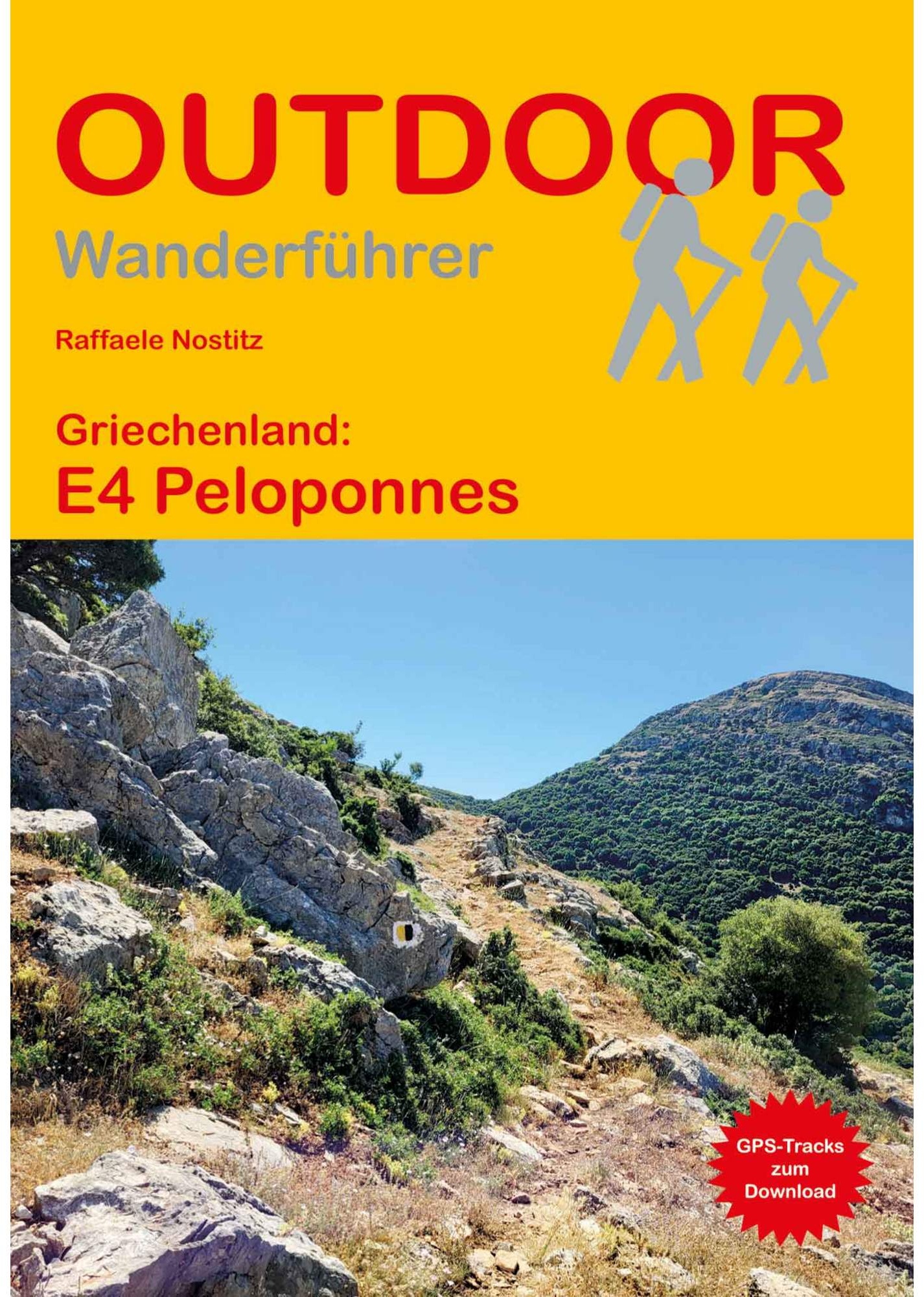 GRIECHENLAND: E4 PELOPONNES -  Wanderführer Südosteuropa - Wanderführer|Fernwanderwege|Griechenland
