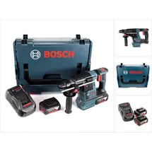 Bosch GBH 18V-26 inkl. 2 x 5,0 Ah + Ladegerät + L-Boxx