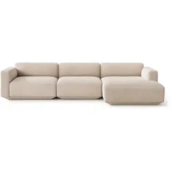 &Tradition - Develius Eck-Sofa, Konfiguration F, beige (Karakorum 003)