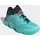 adidas Herren Handballschuhe Court Stabil, Hallenschuh - Flash Aqua / Flash Aqua / Semi Lucid Red - 41 1/3 in Blau FLAAQU/FLAAQU/SELURE