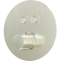 Steinberg Serie 390 Fertigmontageset, für Unterputzthermostat 1/2, pushtronic, für