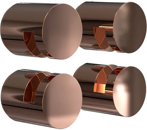 frost NOVA2 Spiegelhalter 1932 - Kupfer poliert