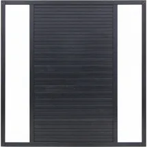 Andrewex Sichtschutzzaun Element Duo Anthrazit 180 cm x 180 cm