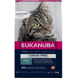Eukanuba Adult mit Lachs getreidefreies Katzenfutter 2 x 10 kg