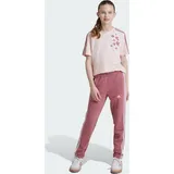 Adidas Essentials 3-Streifen Hose Pink / Sandy Pink 152