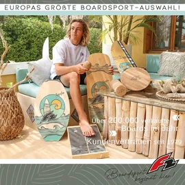 F2 Set Balance Board Pill 86x30cm + Halbkugel und Korkrolle