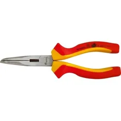 Storchschnabelzange VDE gebogen 200mm Mehr-Komponenten-Griff