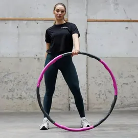 Matchu Sports - Hula Hoop Reifen Gymnastikreifen 1,2 kg 100 cm Lila/grau