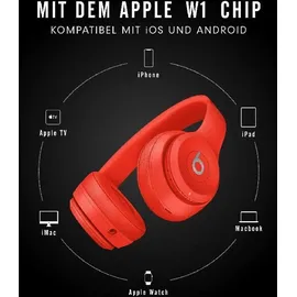 Beats Solo3 Wireless red