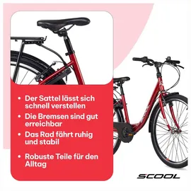coolmobility gmbh chiX N3 26 Zoll rot/weiß