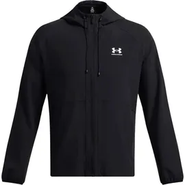 Under Armour Stretch Woven Windbreakereu Herren Schlupfjacke, schwarz - - White 100 - M