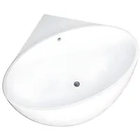 vente-unique Eckbadewanne 127 x 127 x 58 cm (GOURAMI)