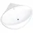 vente-unique Eckbadewanne 127 x 127 x 58 cm (GOURAMI)
