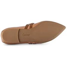 Gabor "Eleganter Ballerina", Damen, braun, Schuhe Ballerina