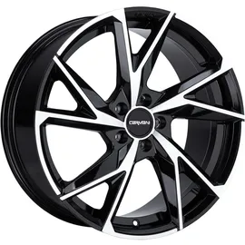 CARMANI 23 Rudi 8,0 x 18 5 x 112 ET35 MB66,6 Schwarz Poliert