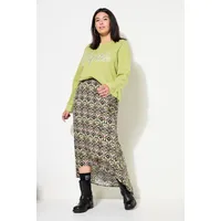 Studio Untold Schlupfrock Damen A-Line Grafischer Print Grün 46/48