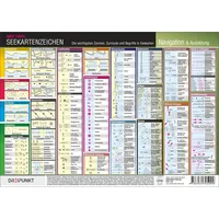 Dreipunkt Verlag Seekartenzeichen: Die wichtigsten Zeichen, Symbole und Begriffe in Seekarten
